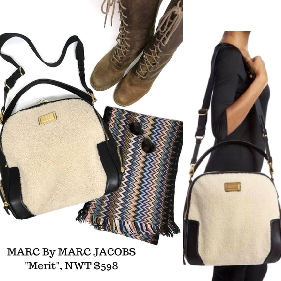 Marc By Marc Jacobs Handbags - ❌❌SOLD❌❌ MARC JACOBS MERIT Shearling LG Bag NEW